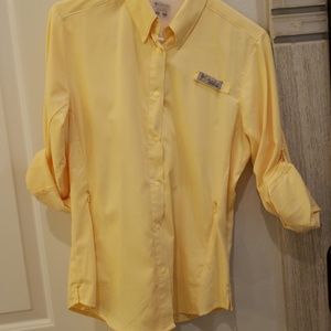 Columbia yellow shirt - S